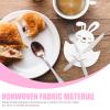 Adorainbow 8-Piece Easter Bunny Cutlery Holders view 3