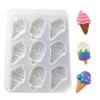 Veasbuu Silicone Ice Cream Mold - 9-Cavity Epoxy Resin Mold view 1