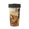 Monkeys in Sunlight Insulated Coffee Tumbler with Lid, Leakproof Stainless Steel Travel Mug view 1