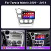2-DIN Touchscreen Stereo for Toyota Matris 2009–2014, Bluetooth, FM, Mirror Link, USB, AUX, Wi-Fi, 4GB+64GB view 2