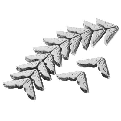 ibasenice Vintage Metal Corner Protectors - 50 Pack
