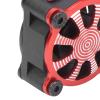 Naroote Motor Cooler with Dual Fans for 1/10 RC Cars, Temperature Sensor, for Brushed 540/550 and Brushless 3650/3660 Motors, Aluminum Alloy (Red) view 2