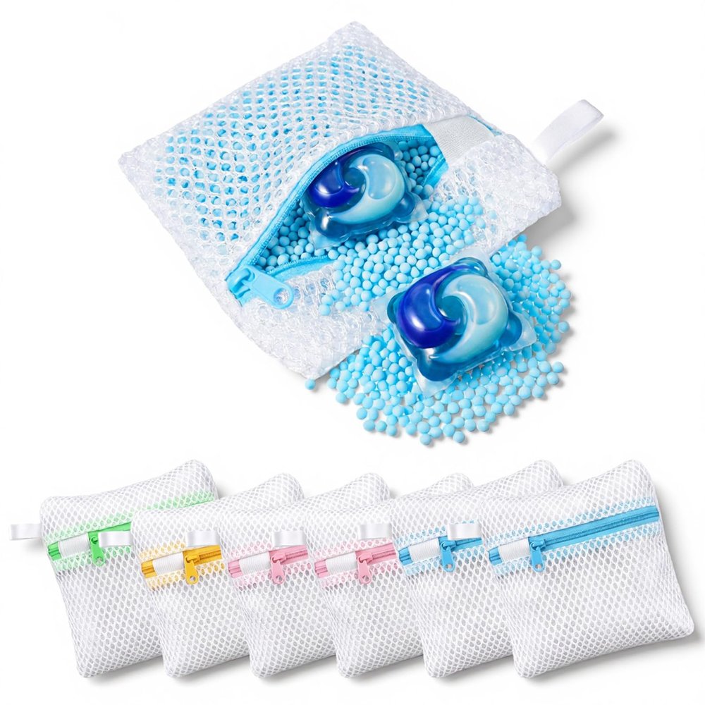 Elegaperma 6-Pack Mini Laundry Bags