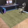 HaeBnug Floor Protection Mat for Office Chairs, 60 x 120 cm, Green view 3