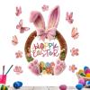 Spring Window Clings - Bunny Butterfly Decals view 1