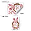 Spring Window Clings - Bunny Butterfly Decals view 2