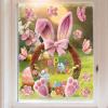 Spring Window Clings - Bunny Butterfly Decals view 3