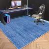 HaeBnug Office Chair Floor Mat 150 x 160 cm, Blue view 3