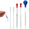 3-Piece Glass Pipette Set, Dropper Pipettes, 1 mL, 2 mL, 5 mL view 1