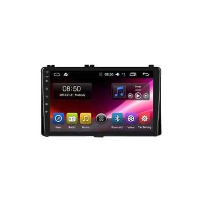 2-DIN Touchscreen Stereo for Toyota Corolla 11/Auris E180 2017–2018, Bluetooth, FM, Mirror Link, USB, AUX, Wi-Fi, 8-Core, 4G+64G