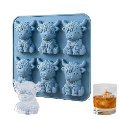 Cow-Shaped Ice Cube Molds