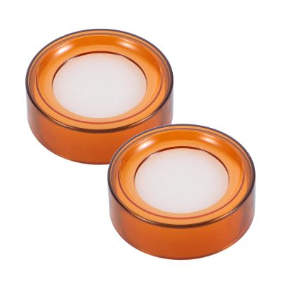 MAGICLULU 2-Piece Plastic Finger Moistener Set with Round Sponge Grip