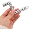 SHINEOFI Stainless Steel Crank for Height-Adjustable Tables, Silver view 3