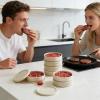 Silicone Food Storage Container for Burgers view 3