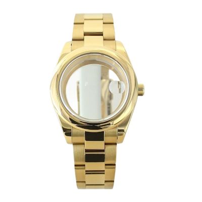 Gladiaond 36 mm Round Watch Case with Sapphire Crystal and Oyster Bracelet