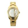 Gladiaond 36 mm Round Watch Case with Sapphire Crystal and Oyster Bracelet view 1