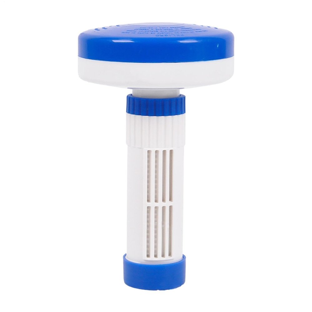 Floating Tablet Dispenser, Automatic Release, Water Treatment Chemical Holder for Small Pools and In-Ground Spas, Indoor and Outdoor