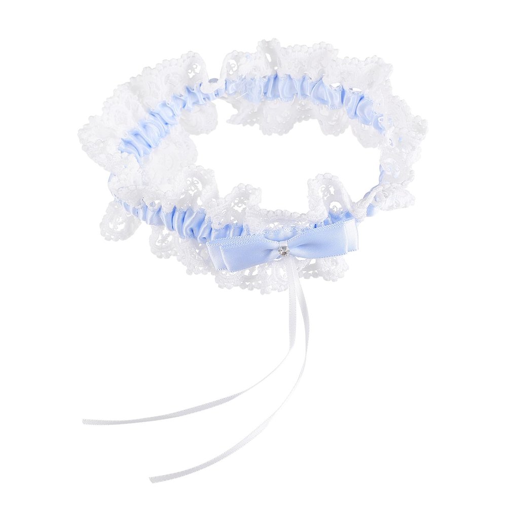 MAJORMENCH Elegant Lace Bridal Garter