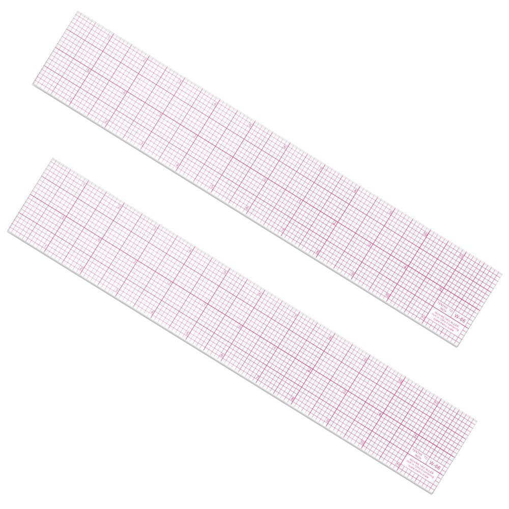 RAHHLIZS 2-Pack Patchwork Ruler