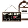 Wooden Door Signs - Warm Welcome Decor view 1