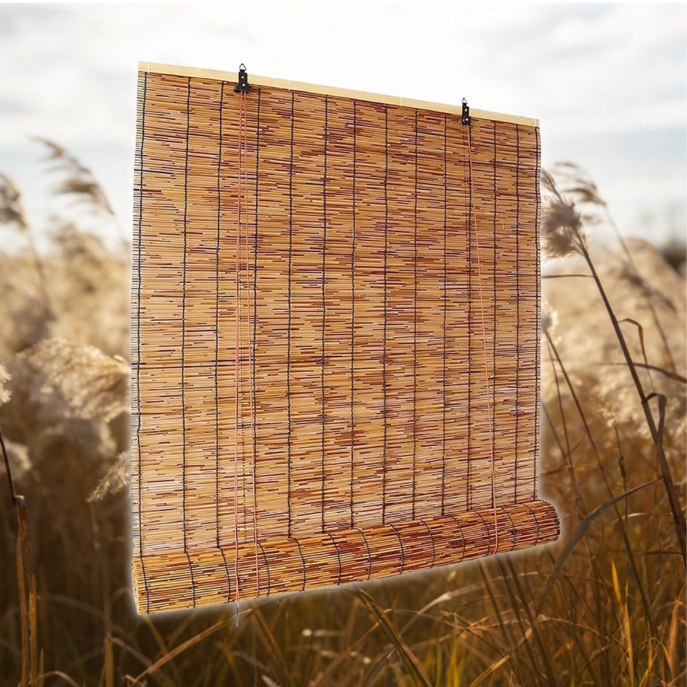 Outdoor Bamboo Roller Shade