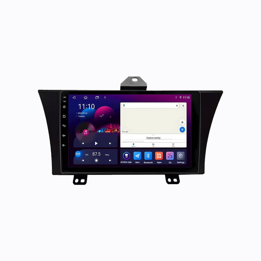 Car Navigation Multimedia Player for Honda Elysion 2004–2015, Bluetooth FM Radio, Mirror Link, USB, AUX, TPMS Support, 8-Core, 6GB+128GB