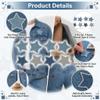 8-Piece Iron-On Denim Patches view 4