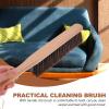ifundom Handheld Carpet Cleaning Brush with Wooden Handle view 3