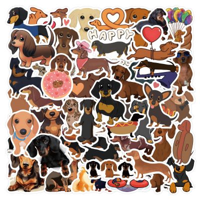 60 Pack Dachshund Stickers