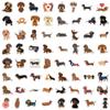 60 Pack Dachshund Stickers view 4