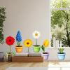 Flower Window Stickers - 2 Sheets view 2