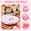 20 Pack Pink Bow Napkins for Birthdays view 3