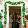 St. Patrick's Day Decoration | 200 cm Green Wreath view 3