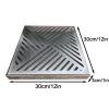 Generic Square 304 Stainless Steel Manhole Cover, 30 x 30 x 3 cm view 2