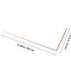 2-Piece Copper Dowsing Rods for Water Finding and Divination view 2