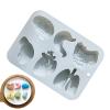 Silicone Organ Molds - Heart Brain Cake Mould view 1