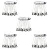 Safety Pins - 19 mm to 85 mm - Silver - Nickel-Free view 1