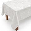 DecoHomeTextil Rosalia Retro Tablecloth, White, 160 x 320 cm view 1