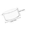 Glass Crystallizing Dish with Pouring Spout for Solutions and Solvents view 2