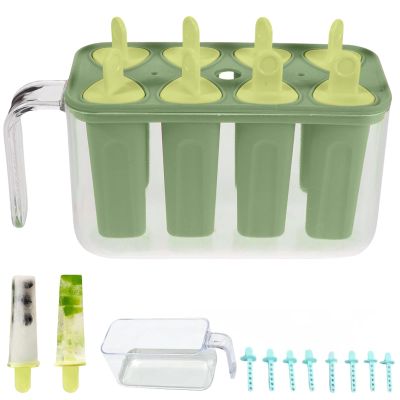 Ice Cube Tray with 8 Slots and Handle