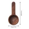 Walnut Wood Coffee Measuring Spoon view 2