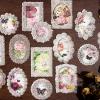 Sonew 45-Piece Retro Lace Stickers for Scrapbooking view 2