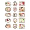 Sonew 45-Piece Retro Lace Stickers for Scrapbooking view 4