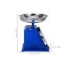 Vintage Mechanical Kitchen Scale, Stainless Steel and Iron, 10 kg view 2