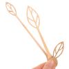 HORIALENCE Maple Wood Clock Repair Kit with Long Clock Hands view 4