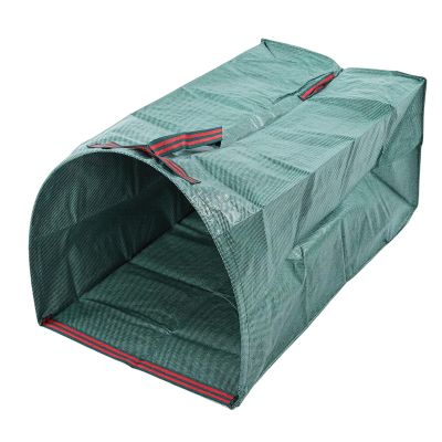 Eminchu Leaf Bag, 270 L, Foldable Garden Waste Collector with Dustpan, 105 x 56 x 43 cm