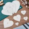 Heart-Shaped Quilting Template - 8-Piece Acrylic Cutting Ruler view 4