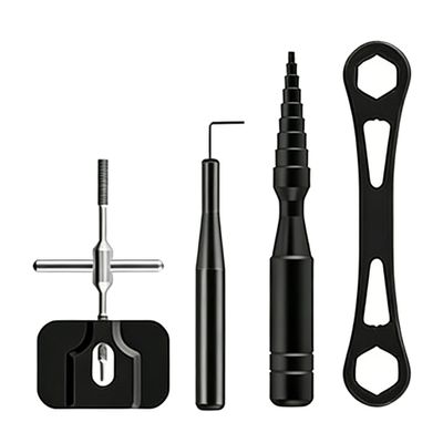Aluminum Alloy Fishing Reel Maintenance and Disassembly Tool Set