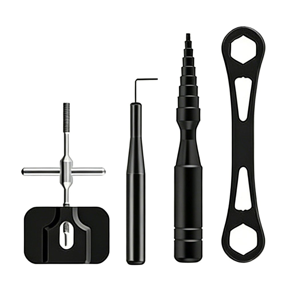 Aluminum Alloy Fishing Reel Maintenance and Disassembly Tool Set