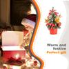 Tuwiwol 20 cm Artificial Christmas Pine Desktop Decoration view 2